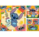 Ravensburger Kinderpuzzle - 12004114 Disney Stitch - Puzzle für Kinder ab 5 Jahren, mit 3x49 Teilen
