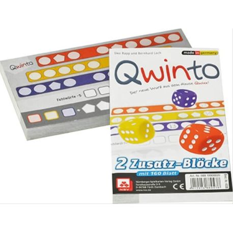 NSV Qwinto - Zusatzblöcke 2er Pack