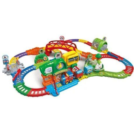 Tut Tut Baby Flitzer - Bunter Bahnhof