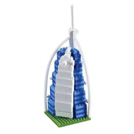 Burj Alarab 3D Konstruktionsbausatz aus Ministeinen