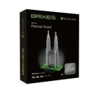 Petronas Towers 3D Konstruktionsbausatz aus Ministeinen