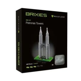Petronas Towers 3D Konstruktionsbausatz aus Ministeinen