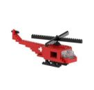 Schweizer Helikopter 3D Konstruktionsbausatz aus Ministeinen