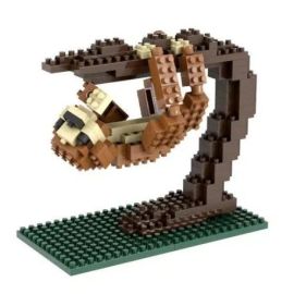 BRIXIES Faultier 3D Konstruktionsbausatz aus Ministeinen