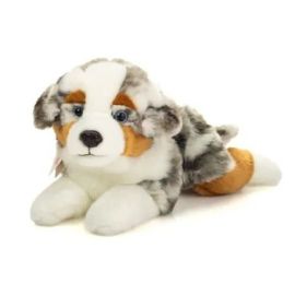 Teddy Hermann Australian Shepherd liegend 40 cm