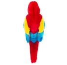 Teddy Hermann Papagei Scharlachara rot 27 cm