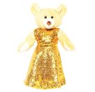 Puppen-Kleid Goldstar, Gr. 35-45 cm