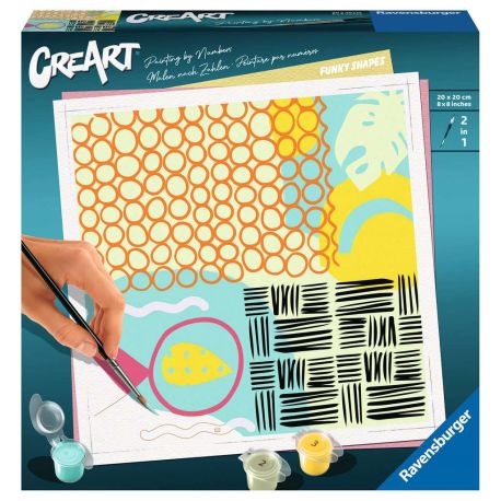 Ravensburger CreArt - Malen nach Zahlen 23639 - Ausgefallene Formen - ab 12 Jahren