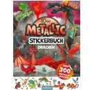 Das Metallic-Stickerbuch – Drachen