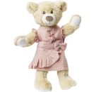 Puppen-Wickelrock mit Rüschen-Top aus 100 % Bio-Baumwolle, rosé, 2-teilig, Gr. 35-45 cm