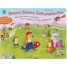 Kugler, Christine: Benno Biber – Benno Bibers Rettungskoffer – Hat sich jemand wehgetan, kommt Benno mit dem Pflaster