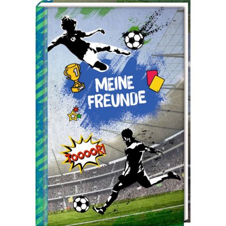 Taschenbuch Freundebuch  Meine Freunde - Fußball  sortiert