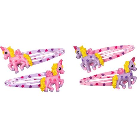 Haarclips Einhorn - Einhorn-Paradies, sort.