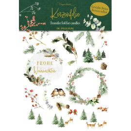 Kerzenfolie Zauberhafter Winterwald - M. Bastin