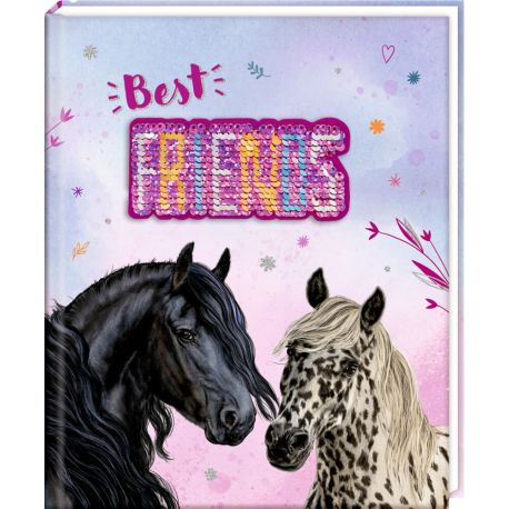 Freundebuch: Pferdefreunde (Wendepaill.) - Best friends