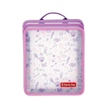 Faltbare Heftbox, Pink