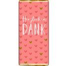 Danke-Schokolade - Viel Glück