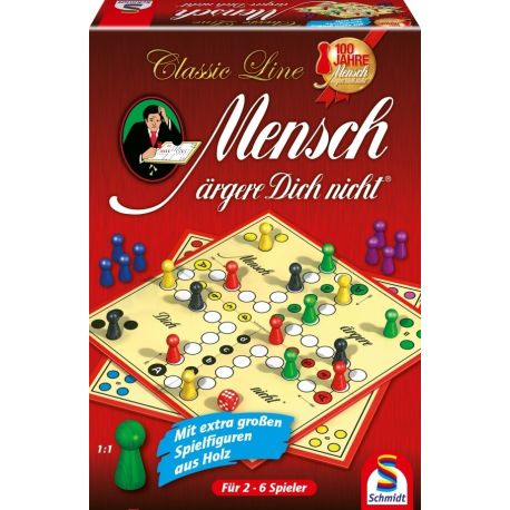 Schmidt Spiele Classic Line Mensch ärgere Dich nicht