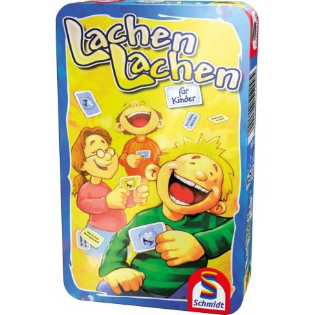 Schmidt Spiele Lachen lachen Mitbringspiel in der Metalldose