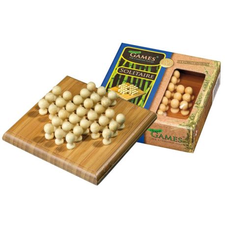 Philos Solitaire Reisespiel Bambus
