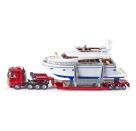 SIKU 1849 Schwertransport mit Yacht 1:87