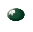 Aqua moosgrün, glänzend, Revell Modellbau-Farbe auf Wasserbasis