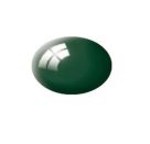 Aqua moosgrün, glänzend, Revell Modellbau-Farbe auf Wasserbasis