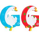 SpielMaus Holz Buchstabe G, 2-fach sortiert