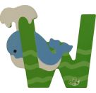 SpielMaus Holz Buchstabe W, 2-fach sortiert