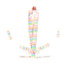 Puppen-Bademantel, klein, Gr. 28-35 cm