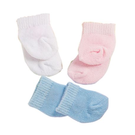 Heless - Söckchen, klein, 3 Paar, Gr. 28-35 cm