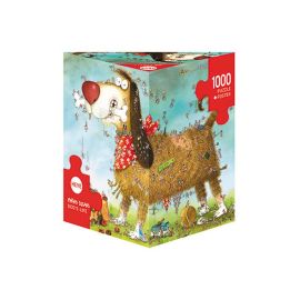 Puzzle Dogs Life Triangular 1000 Teile