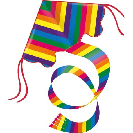 Günther Einleinerdrachen Rainbow, 97x58cm