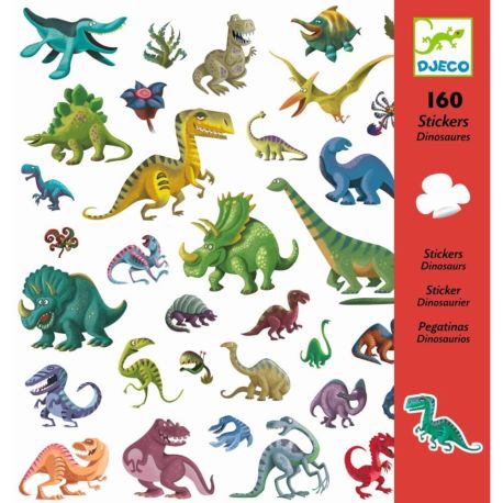 Stickerbögen: Dinosaurier