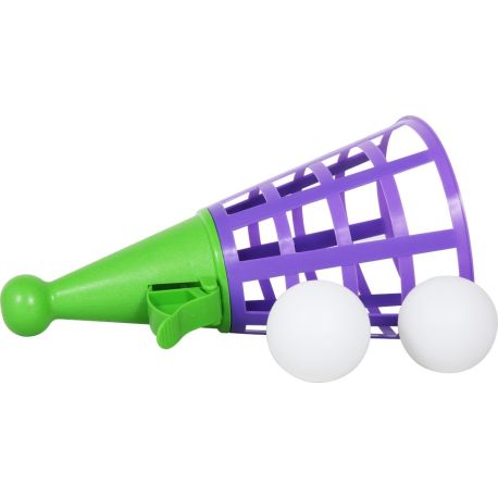 Outdoor active Jumbo-Fangbecher mit 2 Bällen,   34 cm