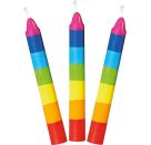 Geburtstagskerzen-Set, bunt (für GK