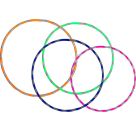 Outdoor Active Schwungreifen Black Glitter, sortiert (1 Stück)