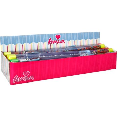 Amia Glitterstab, ca. 46 cm, sortiert