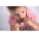 Boogie Bee Mundharmonika Metall, 10,5 cm