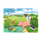 Ravensburger 7582 Puzzle Tierkinder auf dem Land 2 X 12 Teile