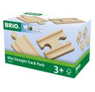 33393 BRIO 1/4 Ausgleichsschienen Mix