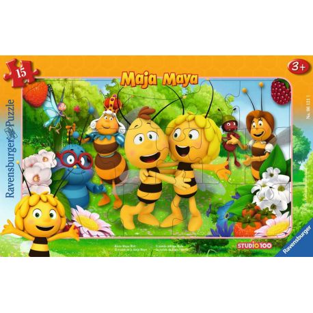 Ravensburger 6121 Puzzle Biene Majas Welt 15 Teile