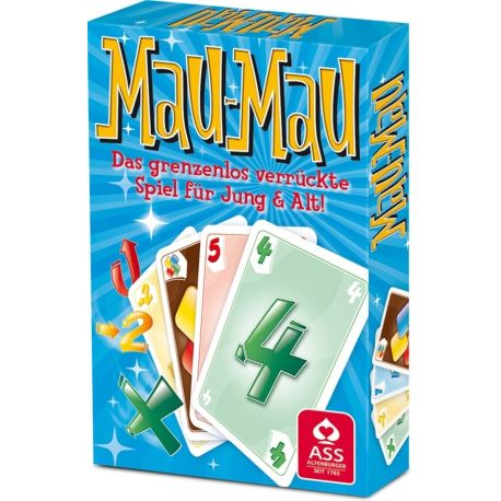 ASS Mau Mau, 55 Karten. Kartenspiel