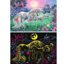 Ravensburger 13670 Puzzle Einhörner im Mondschein 100/200 Teile XXL
