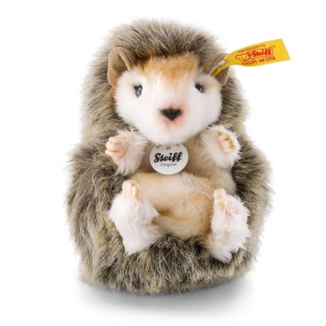 Steiff Joggi Babyigel, braun meliert, 10 cm