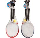 New Sports Badminton-Set Kids, mit Federbällen, sortiert
