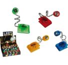 Flexible-LED-Leselampe farblich sortiert