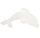 Hama® Bügelperlen Midi - Stiftplatte Delphin.