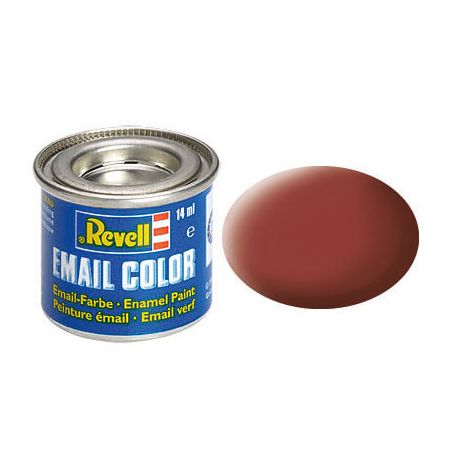 ziegelrot, matt RAL 3009 14 ml-Dose, Revell Modellbau-Farbe auf Kunstharzbasis