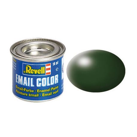 dunkelgrün, seidenmatt RAL 6020 14 ml-Dose, Revell Modellbau-Farbe auf Kunstharzbasis